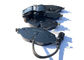 অটো কার ডিস্ক ফ্রন্ট রিয়ার সিরামিক সেমি-মেটাল ব্রেক প্যাড 8V0698151B অডি A3 এর জন্য কোন শব্দ নেই